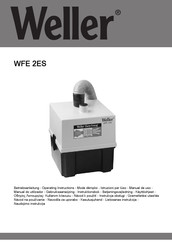 Weller WFE 2ES Manual De Uso