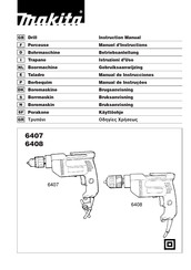 Makita 6408 Manual De Instrucciones