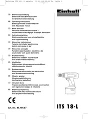 EINHELL ITS 18-L Manual De Instrucciones