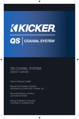 Kicker QSC67 Manual Del Propietário