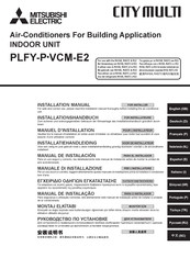 Mitsubishi Electric City Multi PLFY-P-VCM-E2 Serie Manual De Instalación