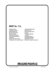 Migatronic MWF 8x Manual De Instrucciones