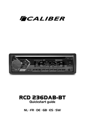 Caliber RCD 236DAB-BT Guía Rápida