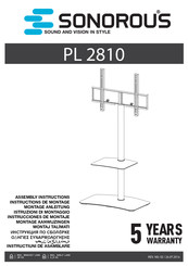 Sonorous PL 2810 Instrucciones De Montaje