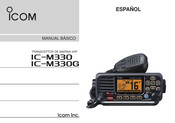 Icom IC-M330 Manual Básico