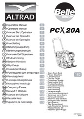 Altrad BEPCD10 Manual Del Operador