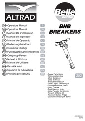 Altrad BEBHB23S Manual Del Operador