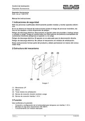 Jung 1240 STE Manual De Instrucciones