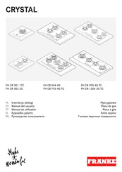 Franke FH CR 604 4G Manual Del Usuario