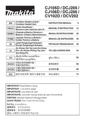 Makita CJ105D Manual De Instrucciones