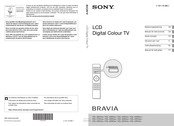 Sony Bravia KDL-40NX5 Serie Manual De Instrucciones