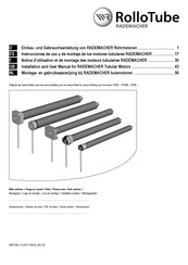 RADEMACHER RolloTube RTBL 100/12 HK Instrucciones De Uso