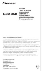 Pioneer DJM-350 Manual De Instrucciones