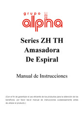 Alpha ZHS-50 Manual De Instrucciones