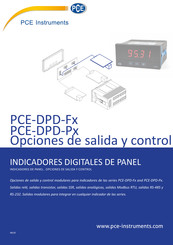 PCE Instruments PCE-DPD-Px Manual De Instrucciones