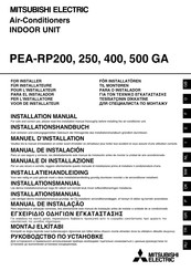 Mitsubishi Electric PEA-RP400GA Manual De Instalación