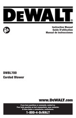 DeWalt DWBL700 Manual De Instrucciones