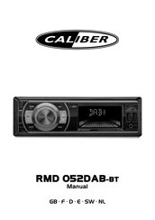 Caliber RMD 052DAB-BT Manual De Instrucciones