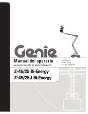 Genie Z-45/25 Bi-Energy Manual Del Operario