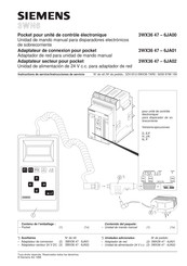Siemens 3WX36 47-6JA00 Instrucciones De Servicio