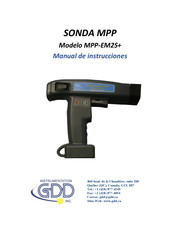 GDD MPP-EM2S+ Manual De Instrucciones