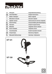 Makita UT 121 Instrucciones De Servicio