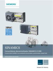 Siemens SINAMICS G12D CU250D-2 Instrucciones De Servicio