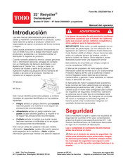 Toro Recycler 20041 Manual Del Operador