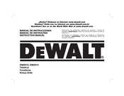 DeWalt DWD014 Manual De Instrucciones