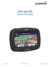 Garmin zumo 300 Serie Guia De Inicio Rapido