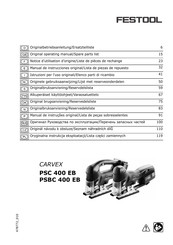 Festool CARVEX PSC 400 EB Manual De Instrucciones