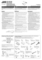 JVC KD-ADV38 Manual De Instalación/Conexion