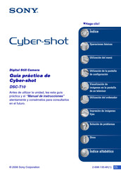 Sony Cyber-shot DSC-T10 Manual De Instrucciones