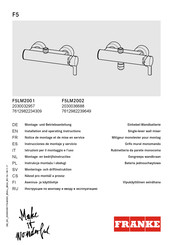 Franke F5LM2002 Instrucciones De Montaje