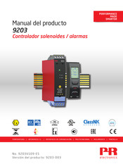 PR electronics 9203 Serie Manual Del Producto