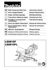 Makita LS0815FL Manual De Instrucciones