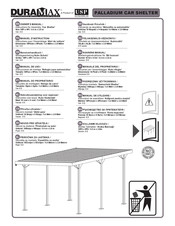 DuraMax PALLADIUM CAR SHELTER Manual De Uso