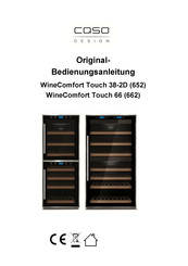 Caso WineComfort Touch 38-2D Manual Del Usuario