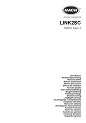 Hach LINK2SC Manual Del Usuario