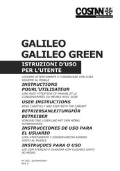 Costan GALILEO GREEN Instrucciones De Uso