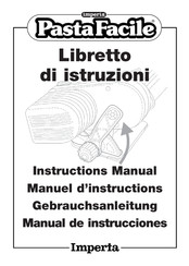 Imperia PastaFacile Manual De Instrucciones