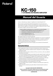 Roland KC-150 Manual Del Usuario