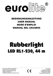 EuroLite 50506225 Manual Del Usuario