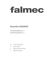 FALMEC Danilo INSERT FIDAN28B9SS-2 Manual De Instrucciones