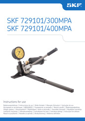 SKF SKF 729101/300MPA Instrucciones De Uso