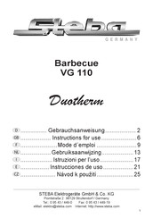 Steba VG 110 Duotherm Instrucciones De Uso