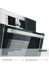 Bosch HMT82M620 Instrucciones De Uso