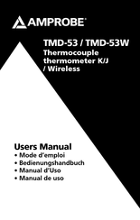 Amprobe TMD-53W Manual De Uso