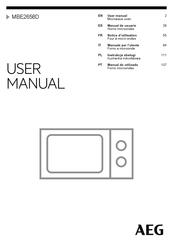 AEG MBE2658D Manual De Usuario