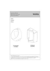Toto UT105UG Manual De Instrucciones